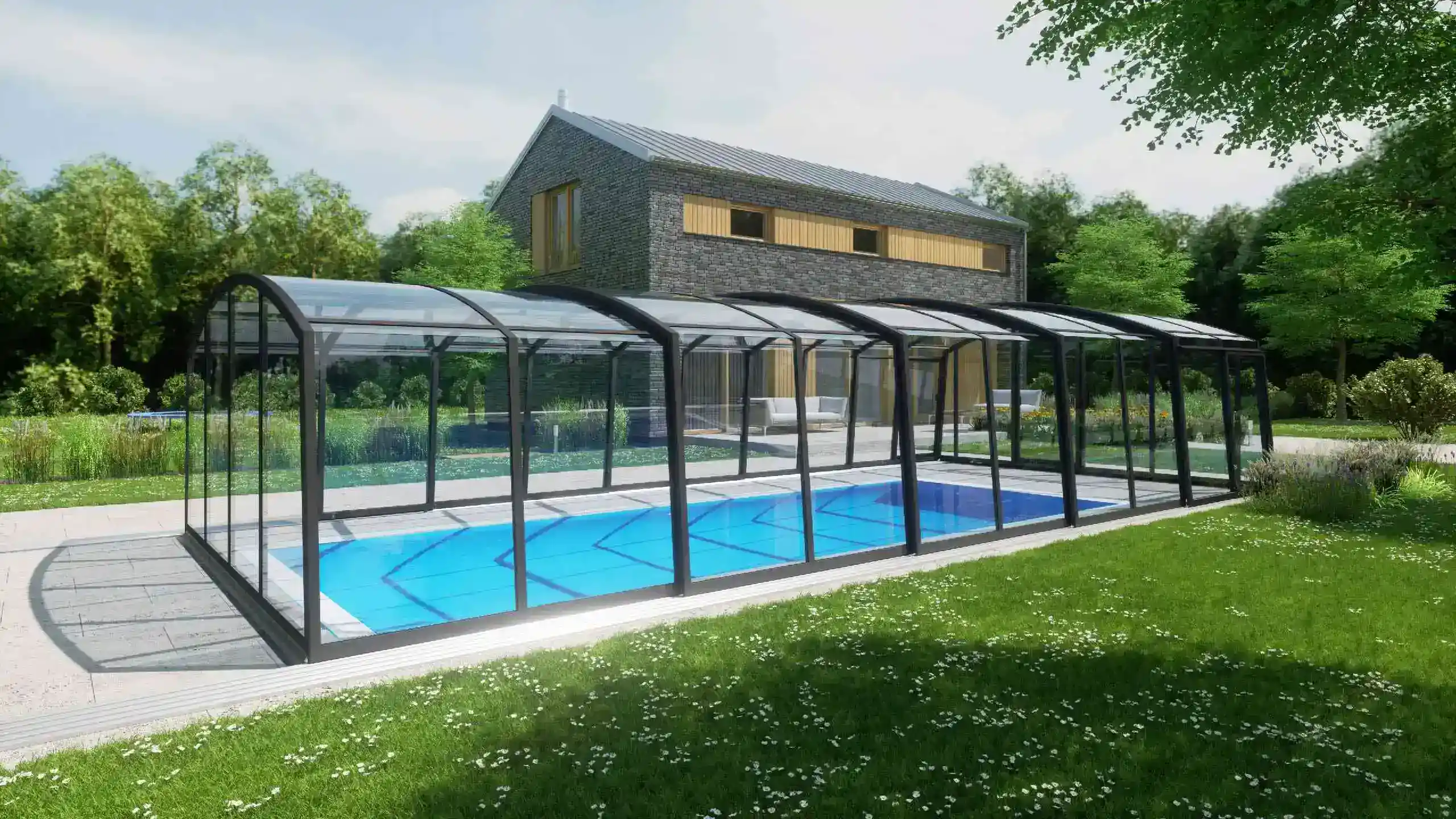 Павильон из поликарбоната